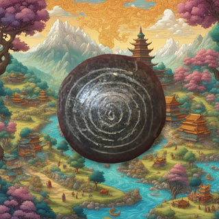 🔮 Bille sacrée noire Look Nimit du Très Vénérable Luang Phor Joy Janthasuwanno (Wat Sri Uthumhön) La Magie du Bouddha.