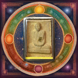 Rare ancienne amulette de Luang Phor Doem (1860–1951) – Wat Nong Pho (Nakhon Sawan)