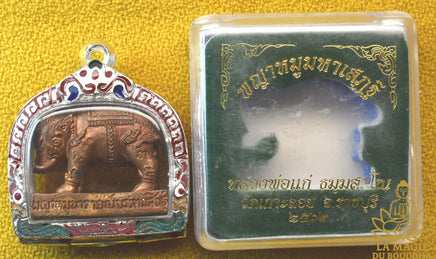 Amulette Phaya Moo Mahasethi cochon sacre de Vishnu - Vénérable Luang Phor Kae Thamma Sarano du Wat Kor Loi La Magie du Bouddha.
