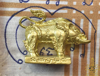 Amulette Phaya Moo Kiew Phet - Très Vénérable Luang Phor Kallong du Wat Khao Lem La Magie du Bouddha.