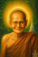 Amulette portrait Roop Lor de Luang Phor Khao Analayo – Série limitée de 1980 (Wat Laksi)