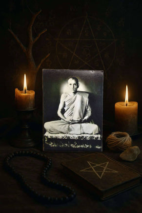 Photo bénie du vénérable Luang Phor Kuay Chutintharo – Wat Kositharam (Chainat) La Magie du Bouddha.