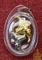 Amulette de fortune Krab Ngern Krab Thong Fang Phet - Vénérable Luang Phor Peth Vajasit