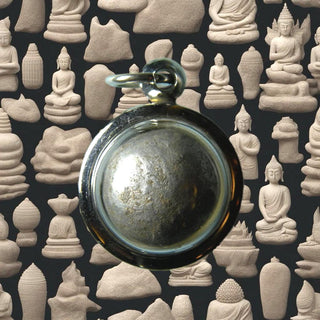 Bille sacrée de méditation Look Aum Samadhi - Très Vénérable LP Phong Titajaro. La Magie du Bouddha.