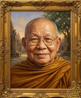 Amulette rhinocéros consacrée par Luang Phor Samrit Kumpiro La Magie du Bouddha.
