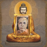 Amulette ancienne du Très Vénérable Luang Phor Sodh – Wat Paknam (Bangkok) La Magie du Bouddha.