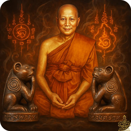 Amulette Tigre Seuar Wang Sapalo – Très Vénérable Luang Phor Somchai La Magie du Bouddha.
