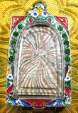 Amulette Thaï multicolore du Bouddha LP Sothorn - Wat Luang Phor Sothorn.