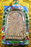 Amulette Thaï multicolore du Bouddha LP Sothorn - Wat Luang Phor Sothorn.