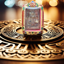 Amulette de fortune bouddha Luang Phor Sothorn - Très Vénérable LP Suwang.