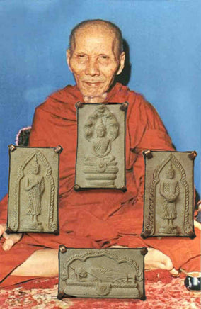 Amulettes anciennes des Bouddhas des jours de la semaine – Luang Phor Tae, Wat Sam Ngam (1968) La Magie du Bouddha.