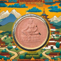 🐷 Grande amulette du Dieu de la Richesse Caishenye (Kubéra) – Wat Srinual, 2007