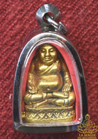 Amulette de fortune Phra Sanghajai - Vénérables Luang Phor Saen et Luang Phor Thawil du Wat Phanong Saeng La Magie du Bouddha.