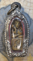 Amulette ancienne de Phra Upakut – Luang Phor Thiang (Wat Bang Kham, Nakhon Pathom) La Magie du Bouddha.