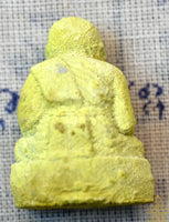 Amulette jaune de Luang Phor Thuat – Très Vénérable Lersi Po Kassem La Magie du Bouddha.