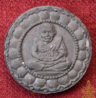 Grande amulette noire Jatukham Rammathep et Luang Phor Thuat (édition Roon Khot Séthi Mee Kamlae) La Magie du Bouddha.
