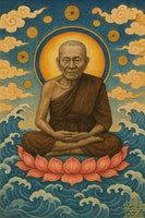 Amulette Luang Phor Thuat – Wat Chang Hai – Début des années 1990