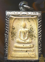 Amulette Phra Somdej – Wat Sanam Chang (1991) – Bénédiction de Luang Phor Thuek et Luang Phor Koon