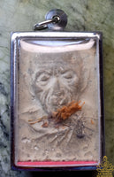 Ancient Phra Somdej Amulet (1980s) – Wat Lahanrai (Rayong) – Sacred Relics of Luang Phor Tim Issariko