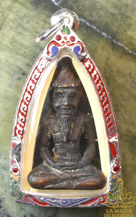 📿 Amulette Lersi en méditation - Wat Liap Rat Bamrung (1976) La Magie du Bouddha.