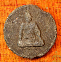 Amulette ancienne de Jatukham Rammathep et Luang Phor Toh en poudres sacrées – Fin des années 1980