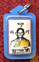 Amulette takrut ancienne - Très Vénérable Luang Phor Wichit du Wat Samet Neua (1969) La Magie du Bouddha.