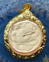 🐉 Amulette Nakaraj (Roi des Nâgas) – Luang Pu Bunlai, Wat Non Sai Thong (Amnat Charoen)