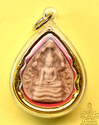 Petite amulette Phra Naphok (première édition) - Wat Phra That Chom Mon La Magie du Bouddha.