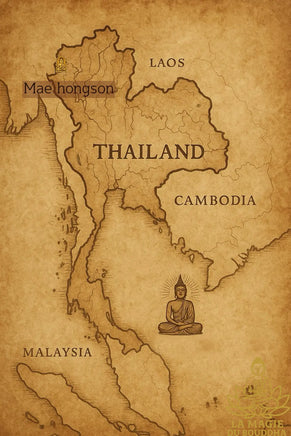 Petite amulette Phra Naphok (première édition) - Wat Phra That Chom Mon La Magie du Bouddha.