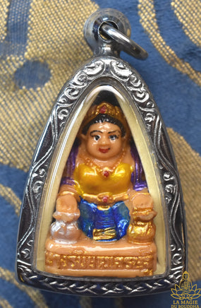 Amulette Mae Nang Kwak Jao Sua Mahaséthi – Phra Kruba Krissana (2016) La Magie du Bouddha.