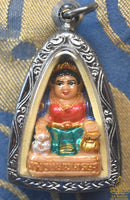 Amulette Mae Nang Kwak Jao Sua Mahaséthi – Phra Kruba Krissana (2016) La Magie du Bouddha.