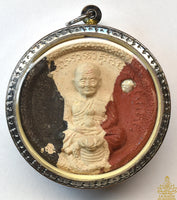 Amulette Jatukham Rammathep et Luang Phor Thuat tricolore – Wat Phra Mahathat (2008) La Magie du Bouddha.