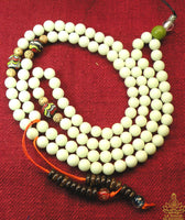 Grand chapelet en pierre sacrée Ye Ming Zhu fluorescente (pour la pratique de Ksitigarbha).