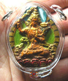 Grande amulette Tibétaine Tsa Tsa de Manjushri - Sa Sainteté le Dalaï Lama.