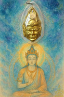 Amulette dorée masque de Lersi (Sian Lersi) – origine inconnue
