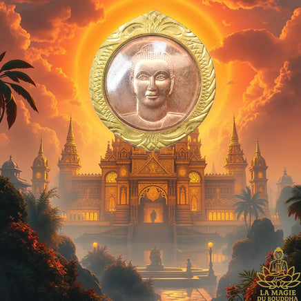 Médaille du Bouddha 40e anniversaire du Wat Phra Dhammakaya (2010) La Magie du Bouddha.