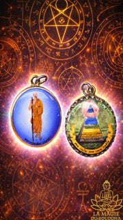 Médaille de santé Arokaya première édition Luang Pu Darasira Narada Énergie Universelle La Magie du Bouddha.