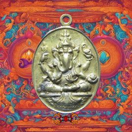 Médaille de Phra Pikanet (Ganesh) - Très Vénérable LP Kloy. La Magie du Bouddha.
