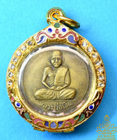Médaille ancienne (édition 1973) Roop Lor Luang Phor Ngern du Wat Bang Khlan
