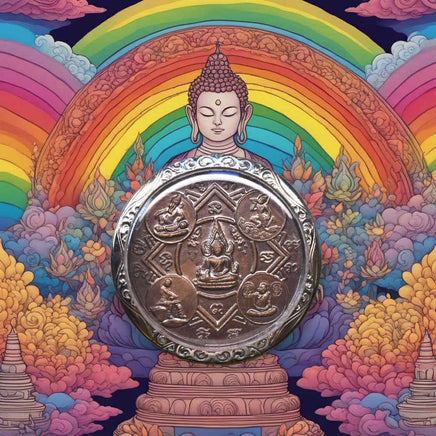 Médaille sacrée Bencha 5 – Miracle Edition (2556) La Magie du Bouddha.