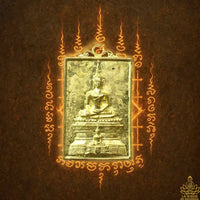 Médaille Yant Kropetch – Wat Intharawat (Bang Khun Prom) alliage précieux faceté