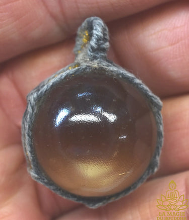 Bille sacrée de méditation Look Geow Samadhi - Très Vénérable Luang Phor Lersi Lingdam du Wat Thasung La Magie du Bouddha.