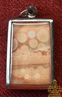 Phra Somdej amulet made of Hin Phra Siwali relic stone – Sacred Cave of Khao Sam Roi Yot National Park