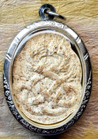 Grande amulette Nagaraj – Luang Phor Moon Tithasilo (Wat Banjan, Si Saket)