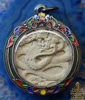 🐉 Amulette Roi des Nagas - Vénérable Luang Phor Watchara du Wat Tham Faed La Magie du Bouddha.