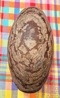 Sacred natural Shiva Lingam from the Narmada River, 10 kg