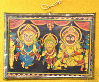 Cadres Hindouistes Jagannath, Chromolithographies Originales Odisha - Années 70 La Magie du Bouddha.