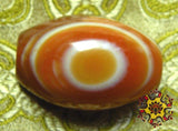 Perles Yeux magiques Tibétains en agate.
