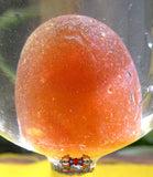 Kae Paya-Nag - Oeuf des Nâgas en verre (couleur ambre).