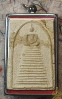Grande amulette Phra Somdej à 16 niveaux (Luang Phor Boon, Wat Ko Kortao, 1965) La Magie du Bouddha.